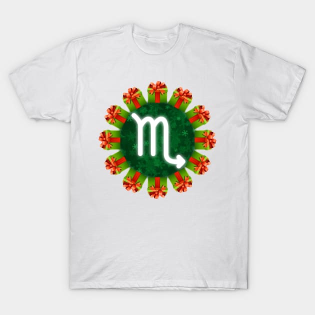 ZodiaXmas Scorpio T-Shirt by ZodiaCult